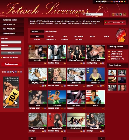 fetisch livecams